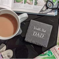 Image 1 of Custom Slate Coaster