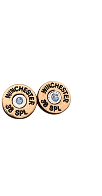 Image 2 of Winchester bullet earrings and necklace set