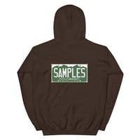 Image 10 of License Plate Front & Back Print Hoodie-6 COLORS AVAILABLE