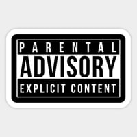 Image 1 of PARENTAL ADVISORY CARDBOARD