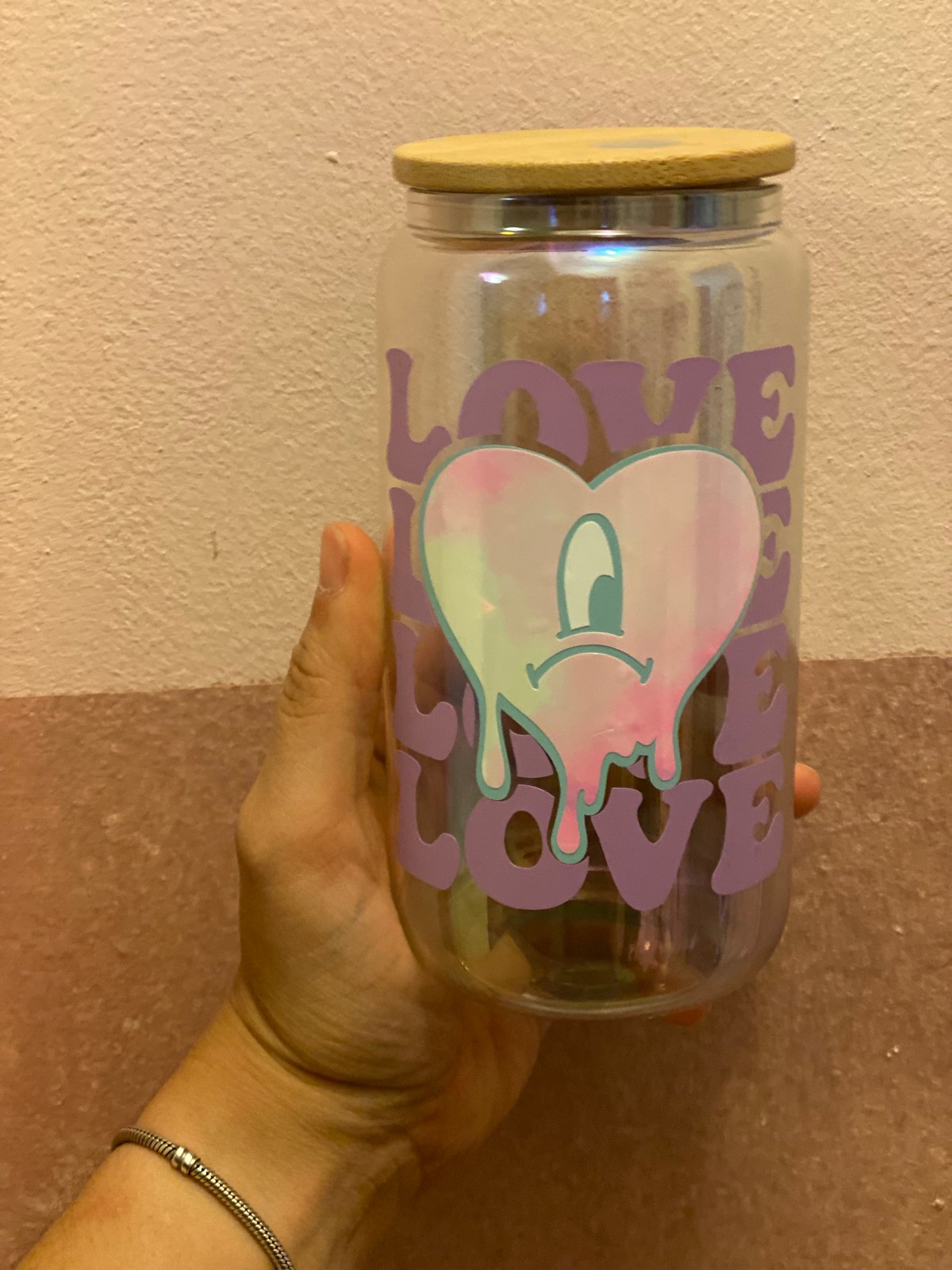 Bad Bunny LA Dodger's 16oz Libby Glass Can