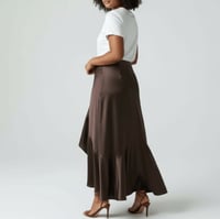 Image 7 of LAUREN RALPH LAUREN SILK SKIRT