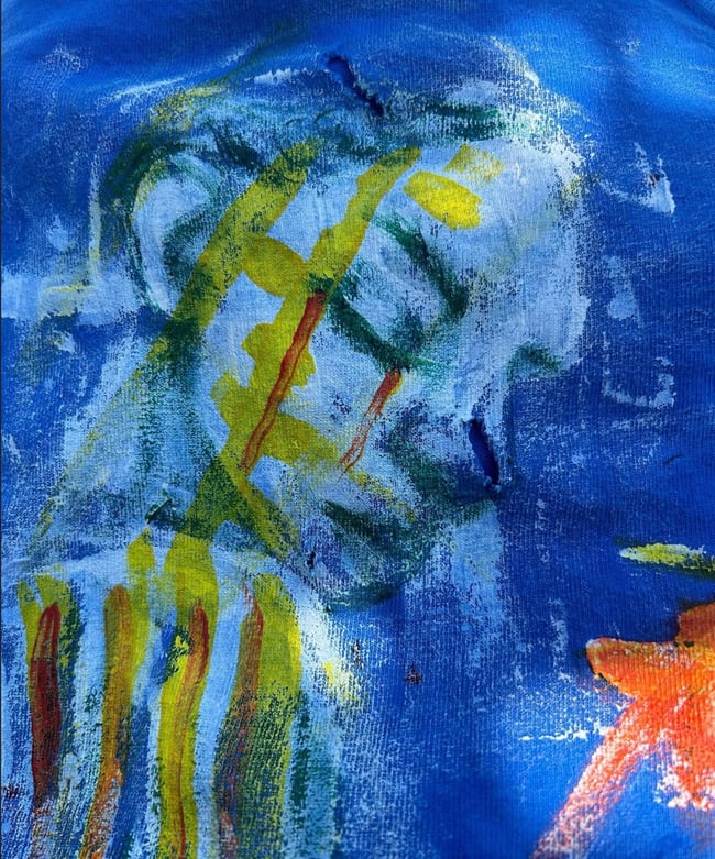 Custom Hand Painted T-Shirt  Made to Order