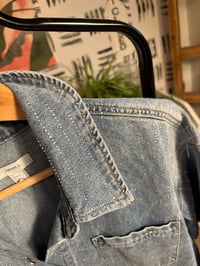 Image 2 of Denim shirt/jacket with studs and snap buttons
