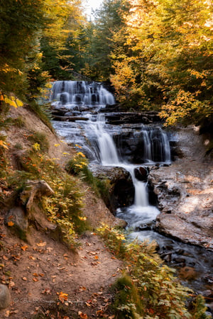 Autumn At Sable Falls