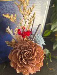 Image 1 of Fall Collection:  Mauve, Peach and Sky Blue