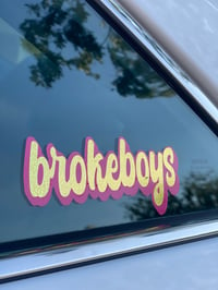 Image 4 of Retro Pink/Holographic Gold BrokeBoys