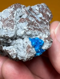 Image 2 of Cavansite On Matrix Specimen | India #2842
