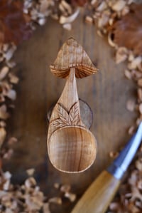 Image 1 of Mushroom & Leaf-Coffee Scoop
