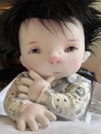Image 4 of Ritchie, 21” Goth Baby Boy