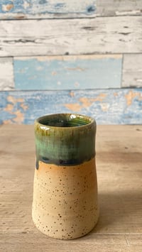 Image 2 of Green glaze pourer.