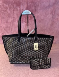 Image 3 of Black Glow Tote