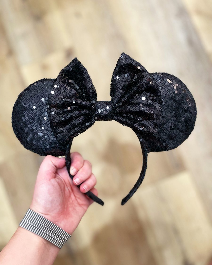 Image of Black Sequin Ears