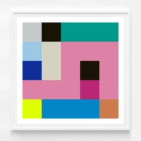 Image 1 of Print - Mountain Bikes & Milk Crates