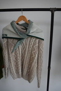 Image 10 of Bramble Green Lambswool Shawl - Made in Scotland