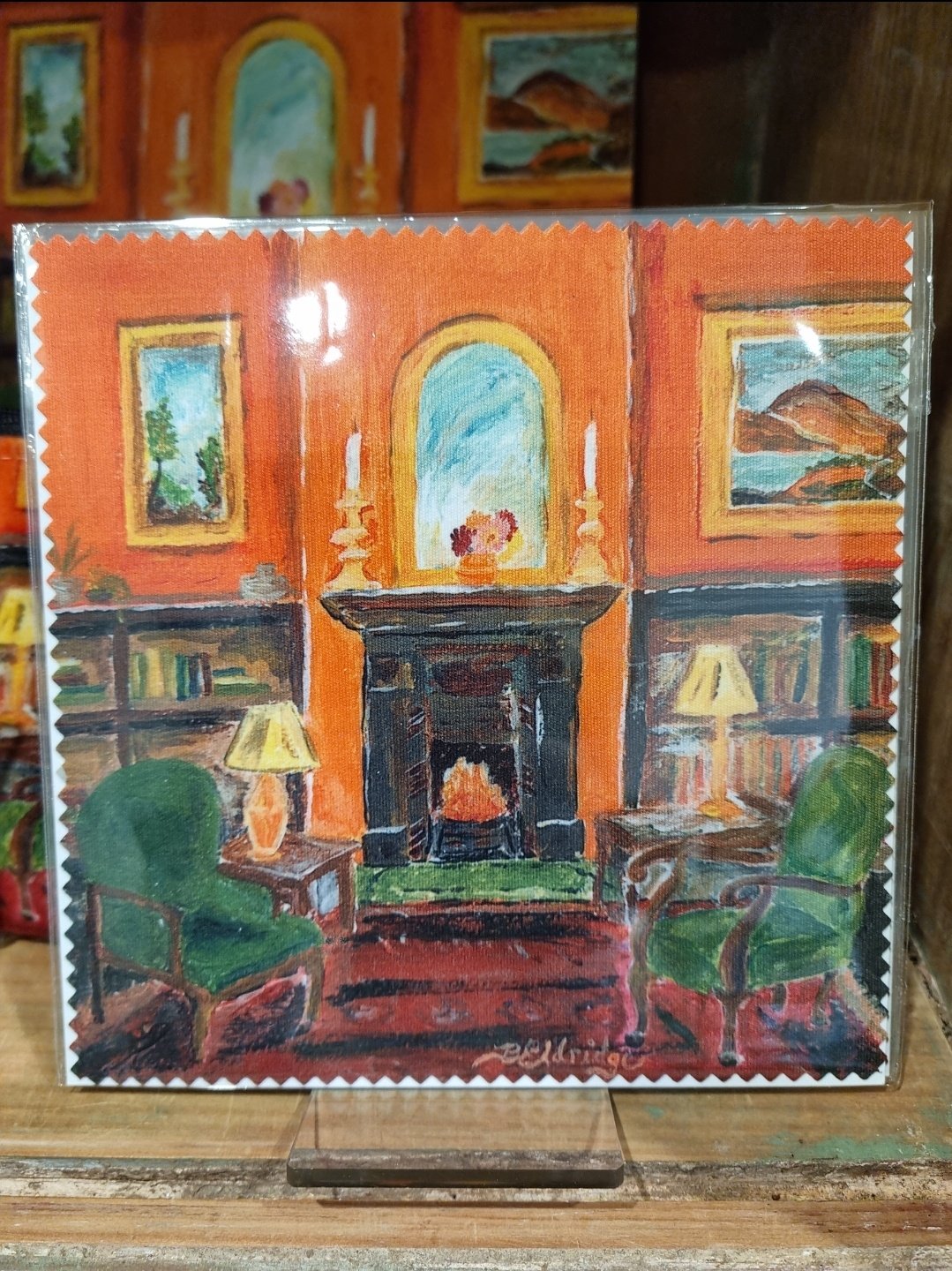 Image of Lens Cloth - The Fireplace