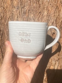 Image 1 of Debossed ‘BEST DAD’ Mug