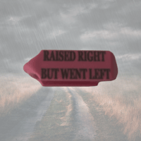 RAISED RIGHT BUT WENT LEFT TAGS