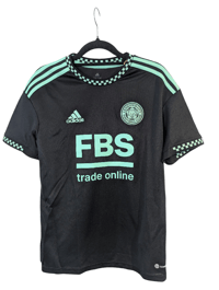 Image 2 of Leicester City 2022-23 Away Football Shirt Barnes