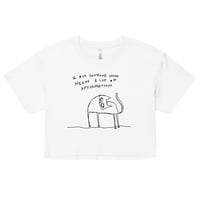 Image 4 of affirmations Women’s crop top 