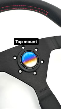Image 1 of Titanium steering wheel horn button