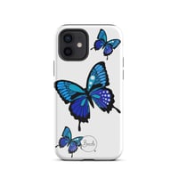 Image 5 of Tough Case for iPhone® "Blue Butterfly"