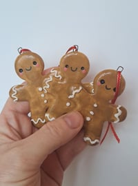 Image 1 of Porcelain gingerbread peep decorations