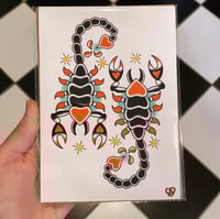 5"x7" Scorpion Print