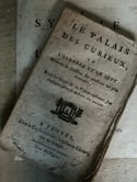 Livre divinatoire le Palais des curieux,  l’algèbre et le sort, et livre des songes, vers 1790!