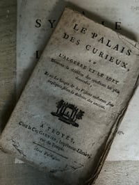 Image 2 of Livre divinatoire le Palais des curieux,  l’algèbre et le sort, et livre des songes, vers 1790!