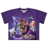 Image 1 of MR. IN YA GMAIL FOOTBALL JERSEY (PURPLE )