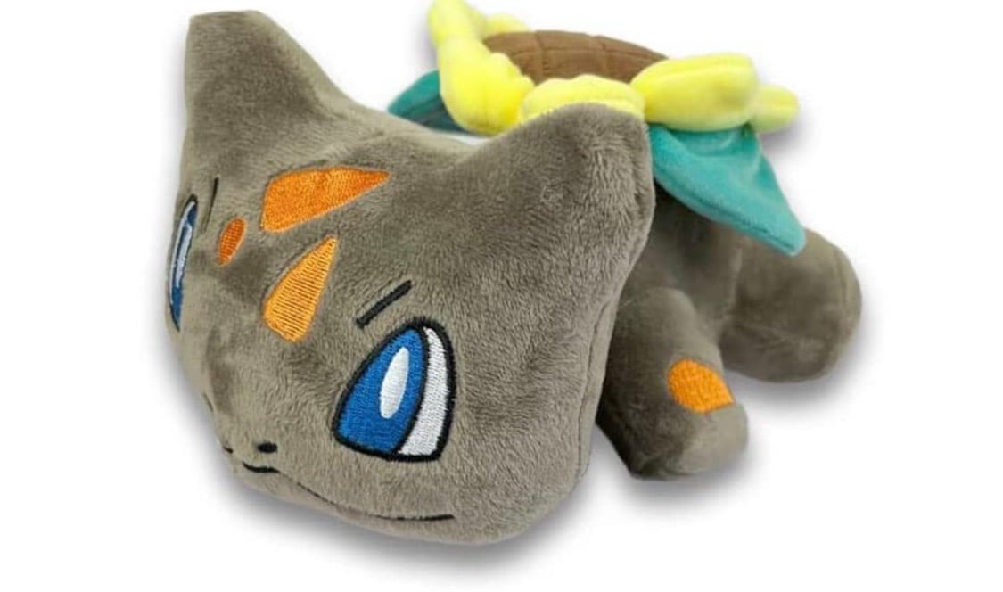 bulbasaur plush sunflower