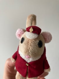 Image 3 of Coraline Circus Mouse plushie art doll - Made To Order