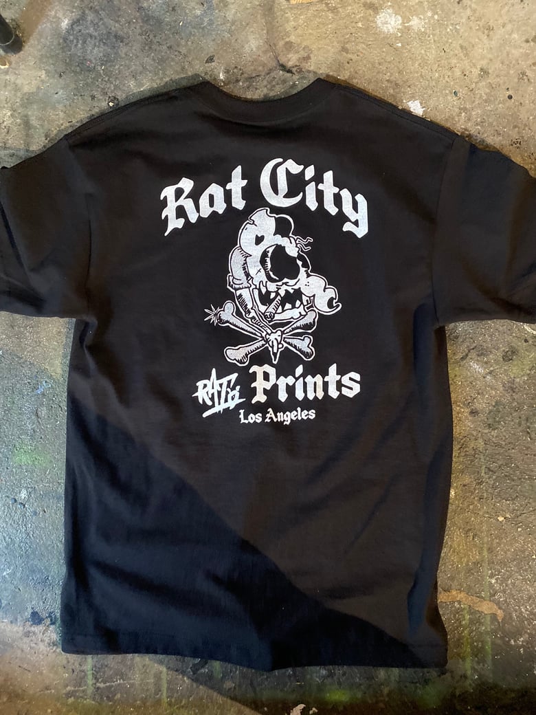 Image of Rat city og logo tee