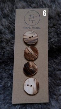 Image 3 of Hazel buttons - Set of 4 pt2