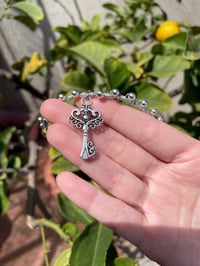 Image 3 of Silver Key Bracelet