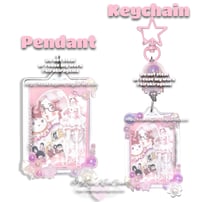 Image 2 of Princess Jellyfish Keychain(Blue)