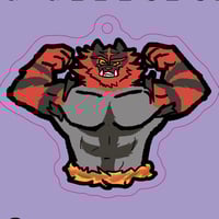 Image 4 of Incineroar Keychain