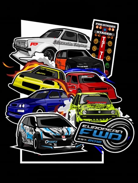 Image of European FWD 2023 t-shirt