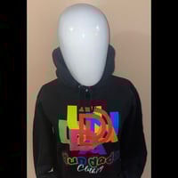 Image 2 of Stylish Black Pullover Hoodie 