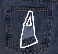 Image 2 of Denim & Fringe Purse