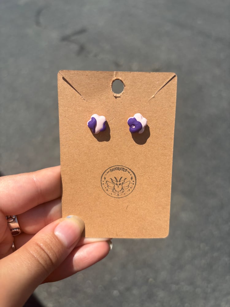 Image of Floral Zira Studs