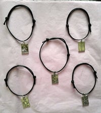 Image 1 of Tarot Card Adjustable Charm Bracelet