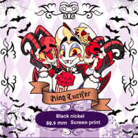 King Lucifer Enamel Pin (Pre-Order)