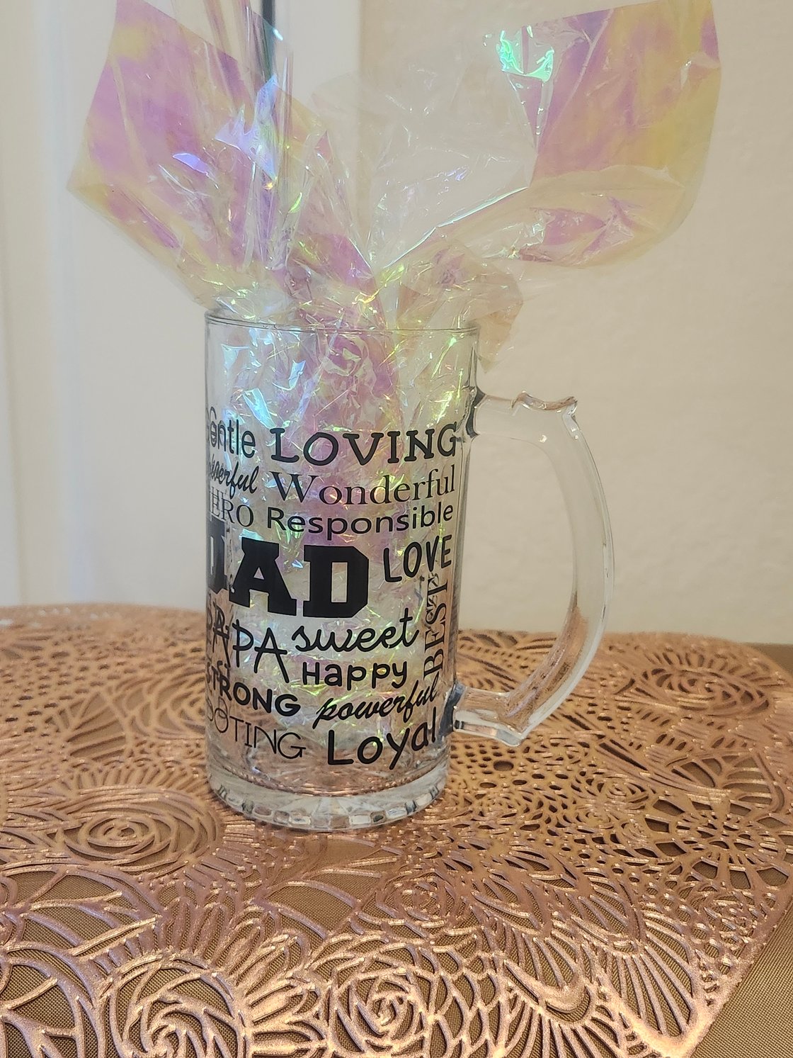 Image of Father's Day Mug Glass