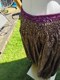 Image 18 of Milan Hareems/ Bloomer/ Balloon trousers with matching head scarf -dark pink upto 14 uk