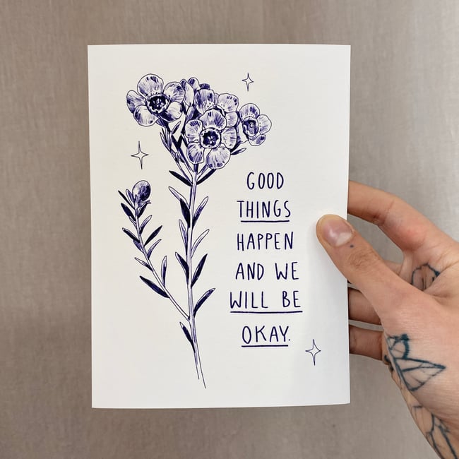 GOOD THINGS – FineArt Print (13x18cm) 