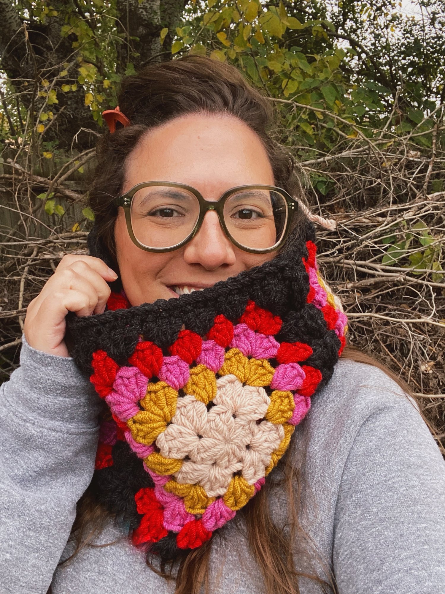 Image of Granny Square Cowl 