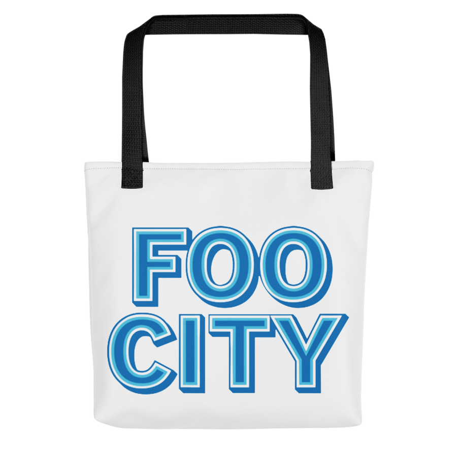 Image of LOWER AZ FOO CITY Tote bag