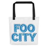 Image 1 of LOWER AZ FOO CITY Tote bag